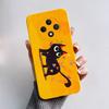 For OPPO Reno12 F Case OPPO Reno 12 F FS 5G Cover Cute Cat Cartoon Soft Silicone Bumper Protective Phone Cases On Reno 12F Funda