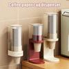 High Quality Plastic Paper Cup Dispenser Wall-mounted No-drill Cup Dispenser Stand Countertop Cup Organizer Rack Water Cooler