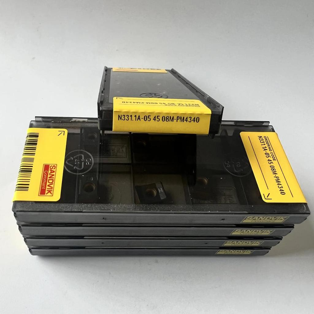 Original Sandvik / N331.1A-054508M-PM 4340 /CNC lathe carbide blade tool 10 Pcs