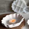 1 Stück Muschelform Kerzenglas Silikonform Kreative Schmuckaufbewahrungsplatte Obstschale Silikonform DIY Gips Harz Beton