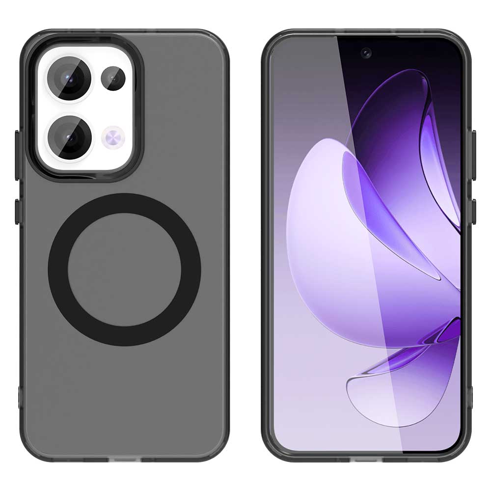 Matte Translucent Lens Protect Case for OPPO Reno 13 13F 13 F Reno13 Pro Reno13F Magsafe Magnetic Wireless Charging Cover