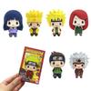 6Pcs Anime Naruto Uzumaki Naruto Jiraiya Namikaze Minato Hyuga Hinata Doudou Eyes Cute Model Toy Gift Collection Action Figure