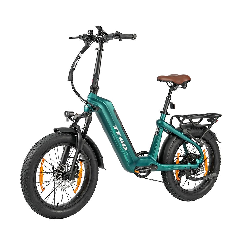 TTGO F8 Elektrofahrrad aus Kohlefaser, 48V 18Ah Versteckte Batterie