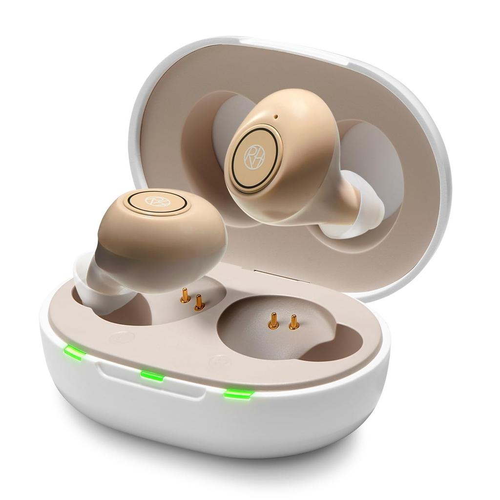 Shop Japan Comfortable Hearing Ear Canal Type Rechargeable Hearing Approximately 20 Hours of Continuous 6 Volume Amplifies Sound Up to Approximately