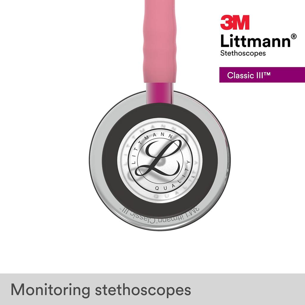 Littmann Classic III 5962 Pearl Pink Smoke Mirror