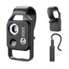 200X LED Lighted Pocket Microscope with Builtin LED Universally Smartphone Digiscoping Adapter Clip Macro Lens