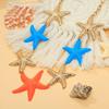 Modetrend Farbe Seestern Spleißschmuck Damen Sommer High Sense Halskette Damen