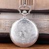 Dual-Tone Hammer & Sickle Pocket Watch with Star & Wheat Design - 1050