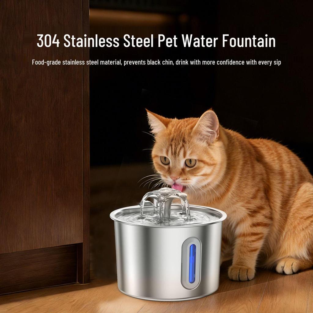 2.2L Automatic Circulating Pet Water Dispenser for Cats & Dogs
