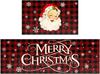 Vikama 1/2Pcs Christmas Kitchen Floor Mat Festive Atmosphere Home Decor Indoor Outdoor Area Carpet Entry Welcome Doormat