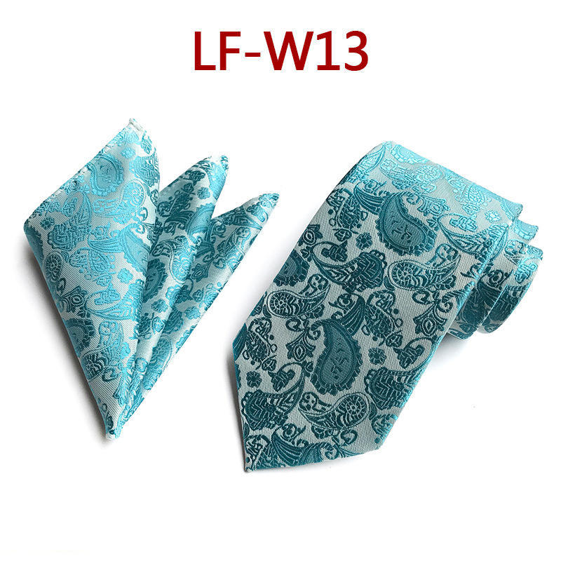 Polyester Material Fashion Suit Waist Tie Plus Pocket Towel Set