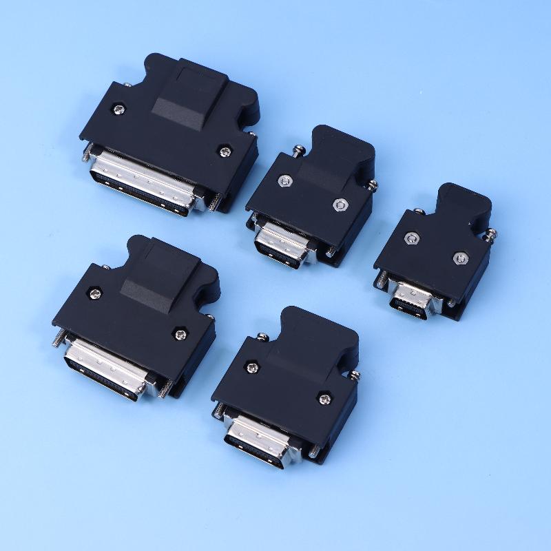 מחבר הלחמה פינים Sm-6/10/14/20/26/50P/6E מחברי Mdr/Scsi פלאגינים 1394 מקודד מנוע סרוו תקע