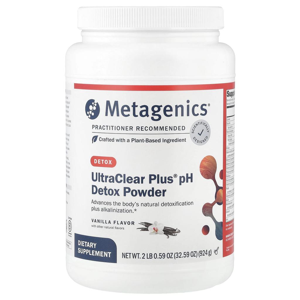 Ultraclear Plus® Ph Detox Powder, Vanilla Flavor, 924G (2Lb 0.59Oz)