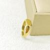 18k Gold Minimalist Cold Style Polished Ring Band