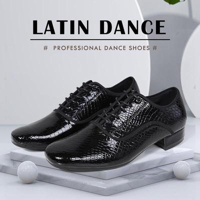 Low Heels 3cm Modern Ballroom Dance Shoes for Mens Boys  Standard Practice Dancing Shoes Indoor