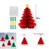 Christmas Party Decor 3d Honeycomb Hanging Decorations For Winter Holiday Celebrations