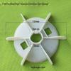 Plastic Cooling Fan Blade for 220V/380V Electric Motor and Booster Pump
