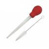 Meat Flavor Injector Syringe Kit, Marinade Injector for Turkey Chicken BBQ with Cleaning Brush, Seasoning Needle Pump Tool Juicy