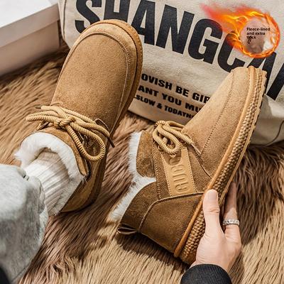 Winter Herren Schneestiefel sind warm, weich, bequem, rutschfest, modisch und vielseitig.