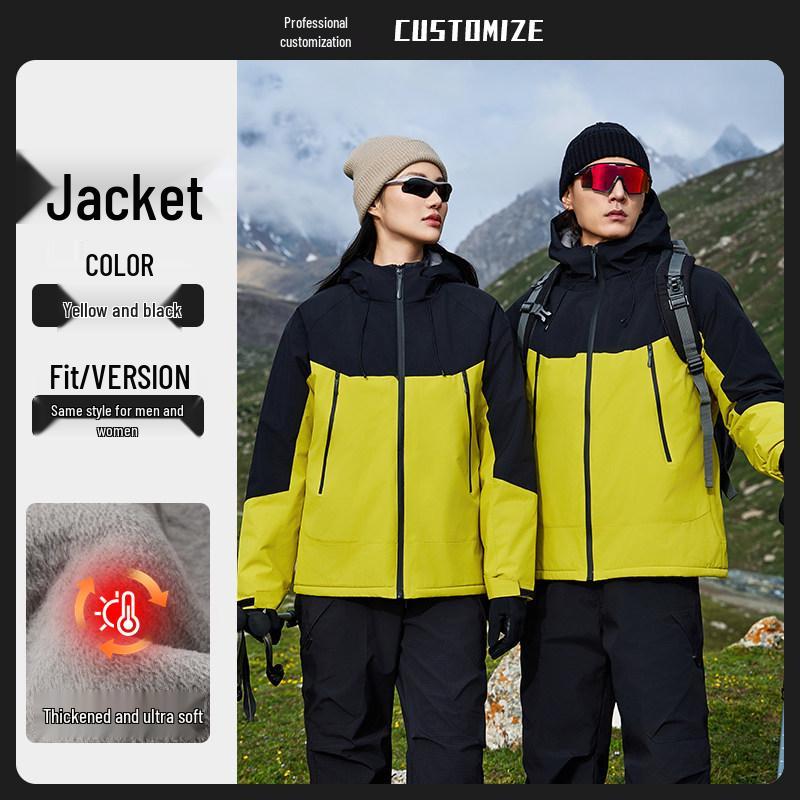 Men's Custom Logo Anti-Static Thickened Windproof Work Jacket for Autumn and Winter