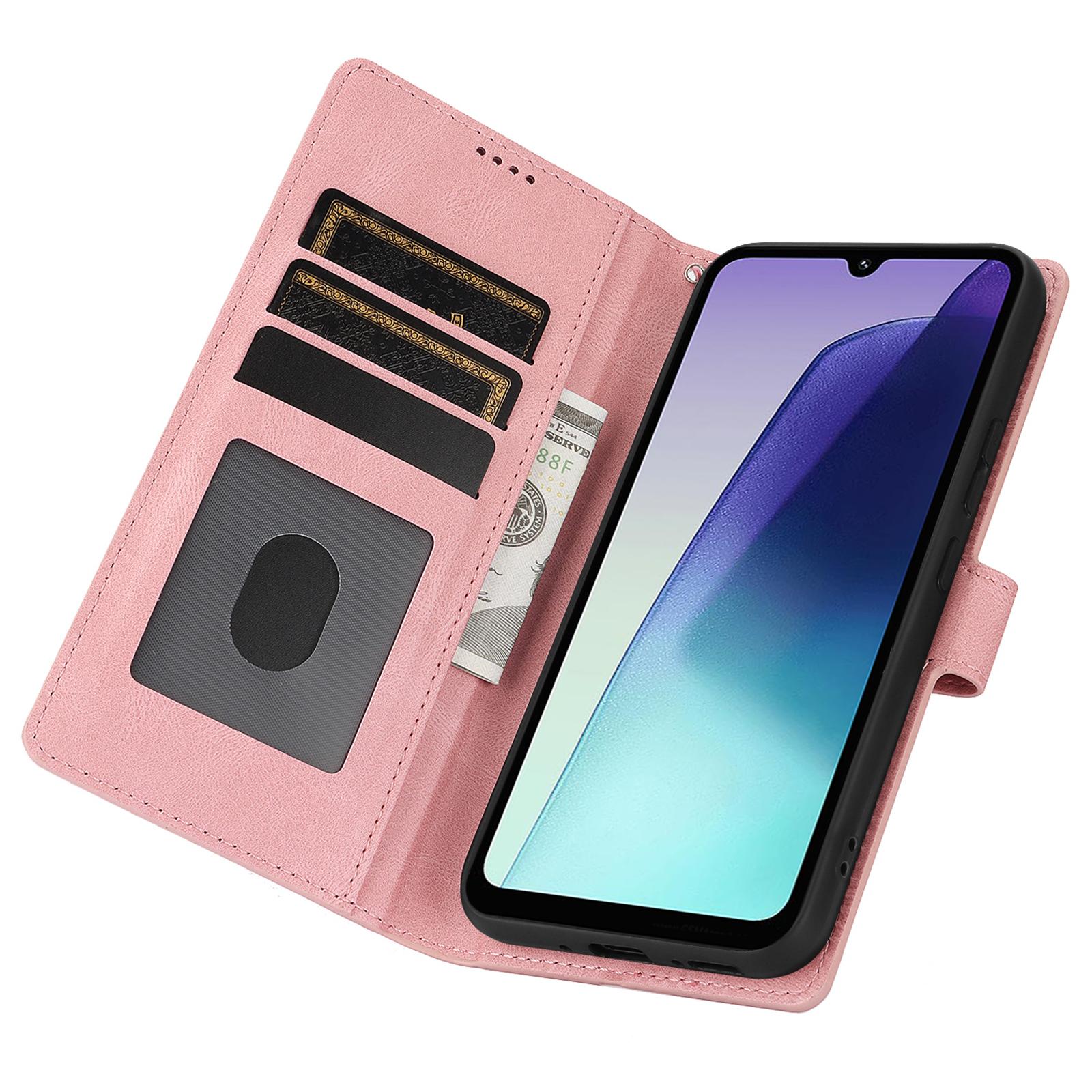 

Для Xiaomi Poco C75 4G/Redmi 14R 5G/14C 4G Чохол PU Шкіряний Чохол для Телефону з Гаманцем Підставкою Переглядом Brown