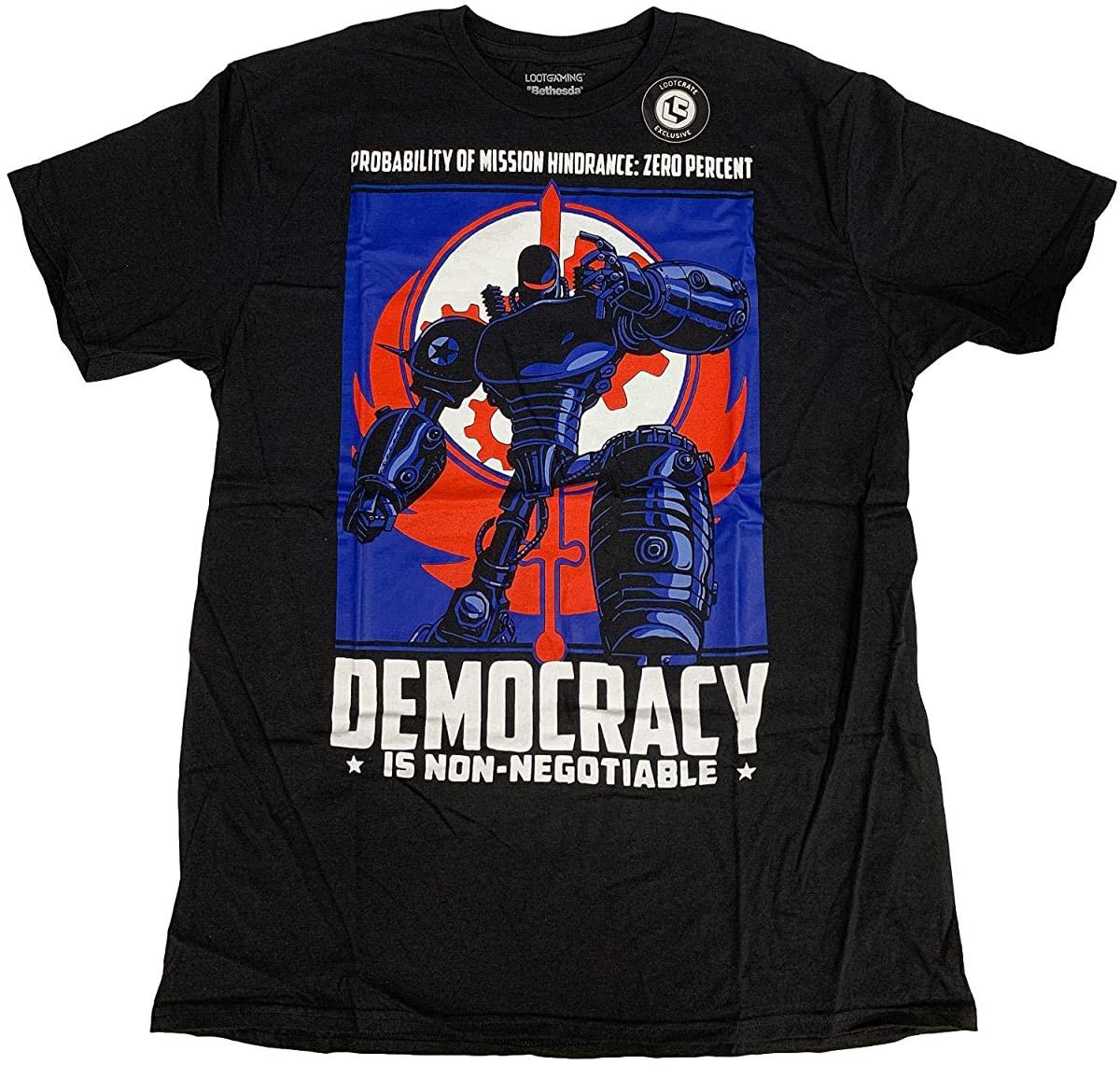 

Футболка Loot Crate Gaming Fallout 4 Liberty Prime Братство Стали