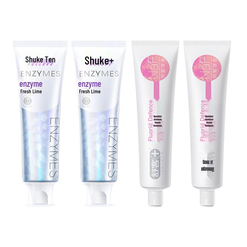 

Shuke Whitening & Anti-cavity Toothpaste 4-Pack Set