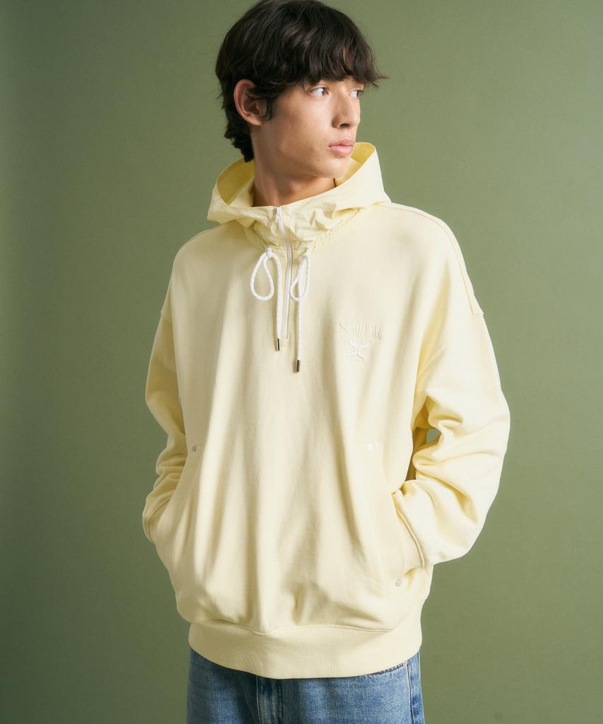 Balaclava Nylon Hoodie Butter Cream