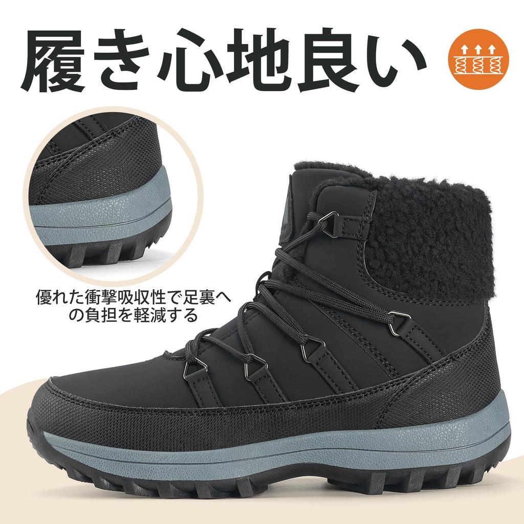 Mishansha Warm Boa Snow Outdoor Hiking Trekking Winter Snow Boots Women's Shoes, Boots, High-Top Shoes,