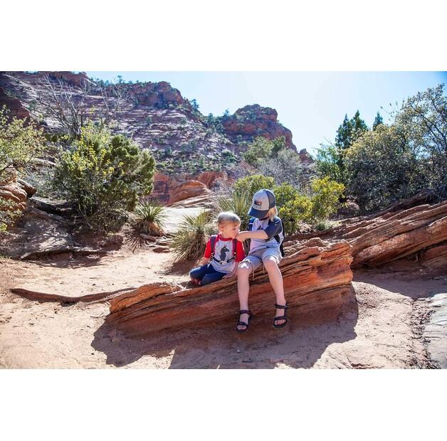 Рюкзак CamelBak Mini M.U.L.E. 1.5 hot pink/purple stripe (Junior) (1155603000)