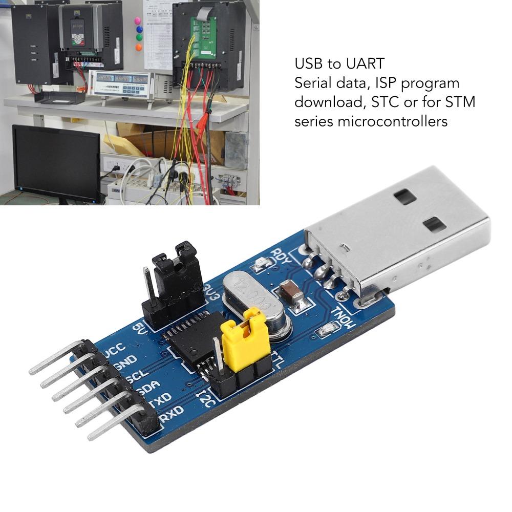 CH341T USB to UART Converter Adapter Module USB to TTL USB to IIC Adapter Module  Data Transfer