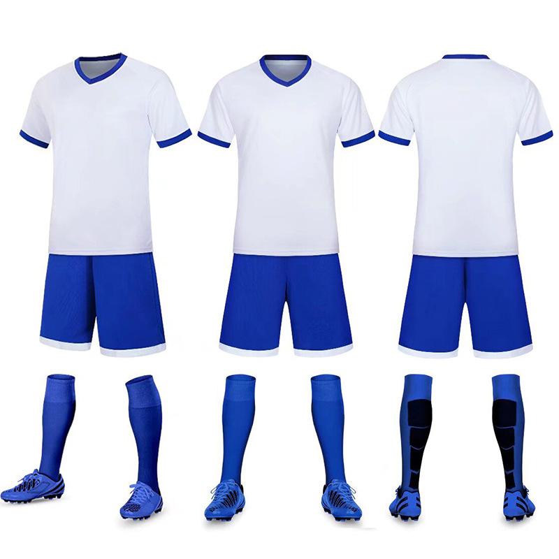 Football Suit, Men'S And Women'S Adult Children'S Training Suit, Primary School Game Jersey, Kindergarten Short-Sleeved Clothing Jersey