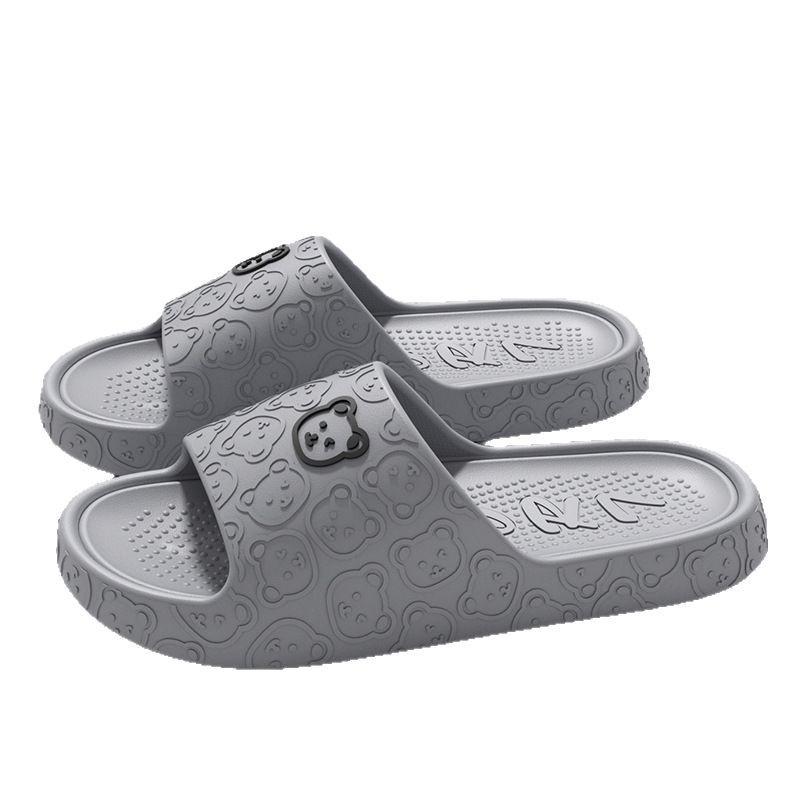 Cool slippers outer wear women's summer home cool slippers men's home bathroom non-slip and non-smelly feet