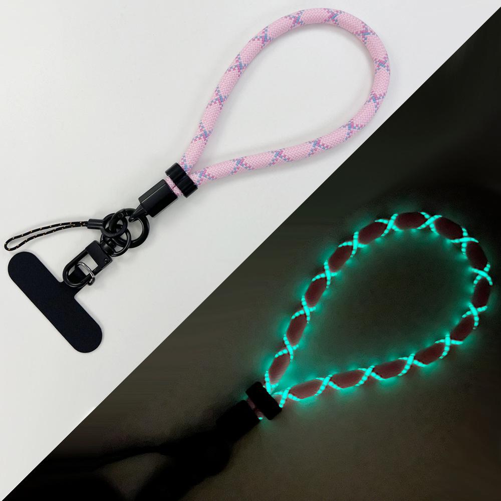 Luminous Adjustable Wrist Strap & Detachable Phone Clip Lanyard for Camera, Drone, and Keys
