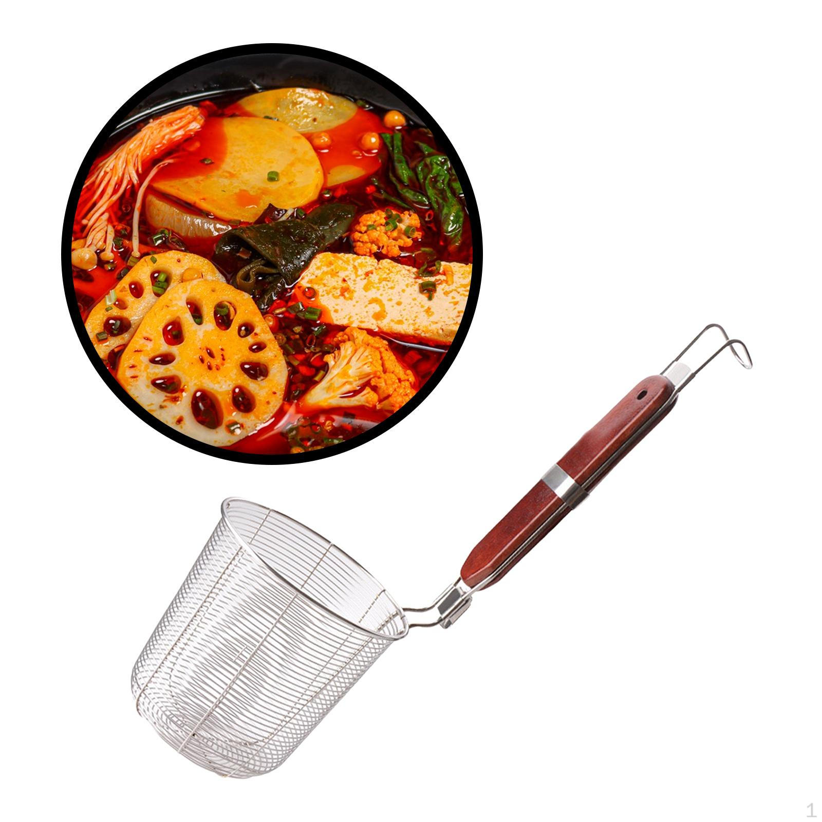 

Лапша Дуршлаг Еда Макароны Корзина для варки Сито Кухонная утварь Фритюрница 12cm