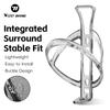 WEST BIKING Bicycle Bottle Holder Integrated Surround Stable Fit Bike Kettle Cage PC Lightweight Buckle Design Bike Bottle Stand 6