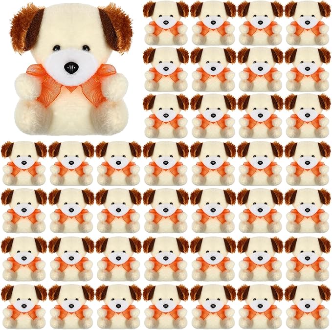 50-300 STUKS Leeuw Knuffeldier 6,5 cm Mini Knuffeldier Sleutelhanger Verjaardagsfeestje Bedankje Klaslokaal Prijstasjes Leeuw/Tijger/Hond/Aap 50 pieces