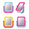 Contrasting Colors Mirror Double Sided Makeup Vanity Mirror, 360° Swivel Clear Beauty Make Up Mirror, Table Desk Mirror Bedroom