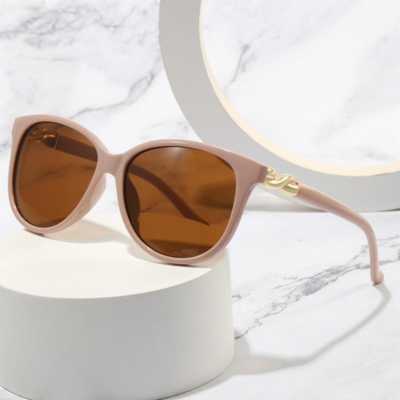 Gafas de sol estilo ojo de gato vintage para hombre y mujer, de diseñador de marca de moda, con protección UV400, para viajes y actividades al aire libre.