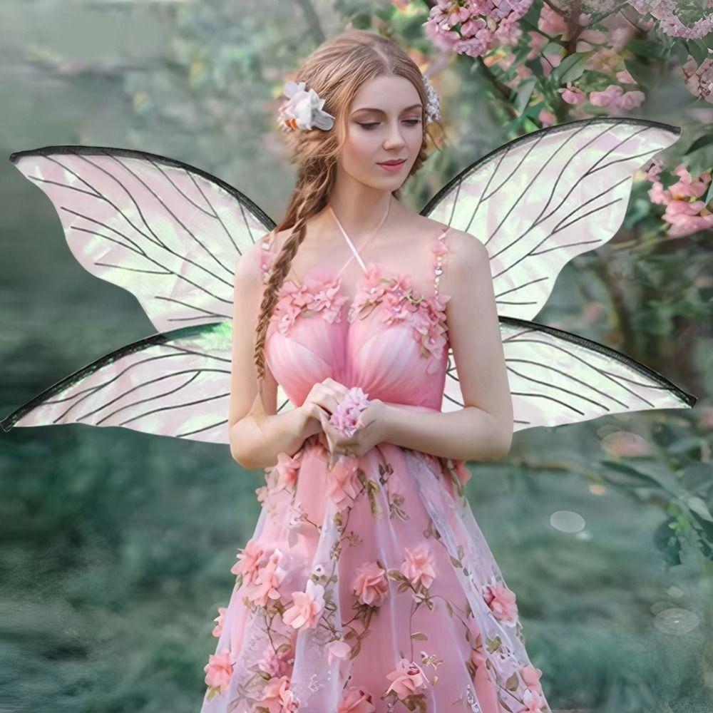 Multicolor Girl Butterfly Wings Cosplay Props Elf Angel Wing  Women Girls Princess