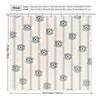 1pc eye shower curtain, bathroom decoration pattern