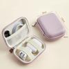 Waterproof Headphone Bag Leather U Disk Organizer Portable Organizer Bag  Travel