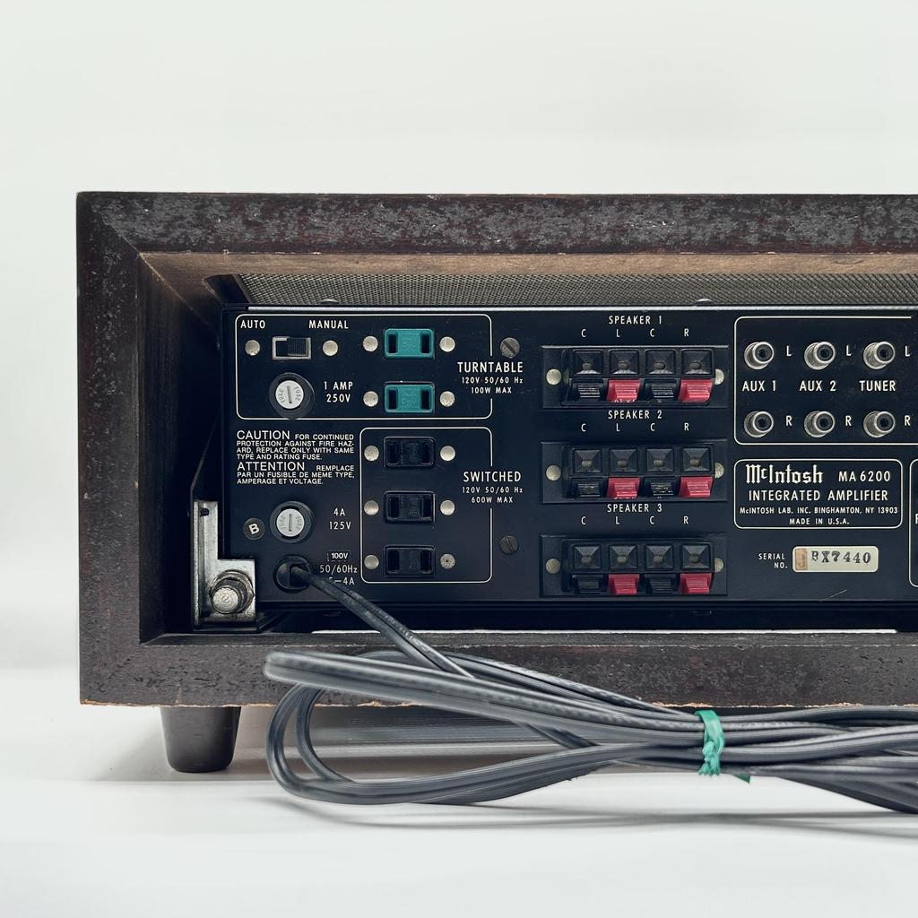 McIntosh MA6200 Integrated Amplifier Vintage