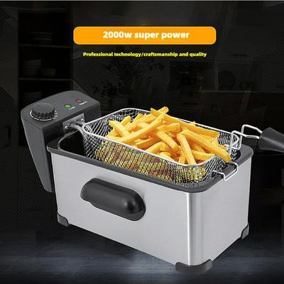 Frytkownica elektryczna do użytku domowego i komercyjnego 3,5 l Frytkownica elektryczna Szaszłyki Frytkownica kuchenna Frytki