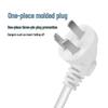 Three-Core Electrical Power Cord with Outdoor Plug and Integrated Three-Prong Connector