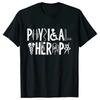 Physical Therapist Print T-shirts Tops for Women Lady Summer Female T-shirts Physical Therapy Clothes