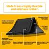 For 2016-2022 Toyota Tacoma Cup and Door Center Console Liner Insert Black Trim