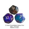 3Pcs 12-Sided Dice Astrology Multifaceted Constellation Dice Leisure And Entertainment Toys For Tarot Card Party Game Role Play