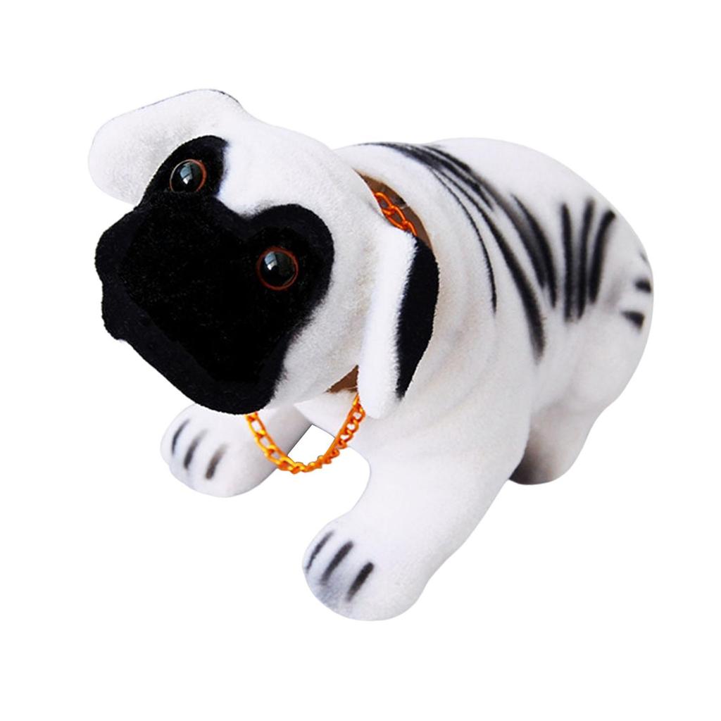 Figura de Cachorro Balançante Boneco de Carro Acessório Engraçado Presente Criativo para Painel de Carro Sala de Estar Mesa