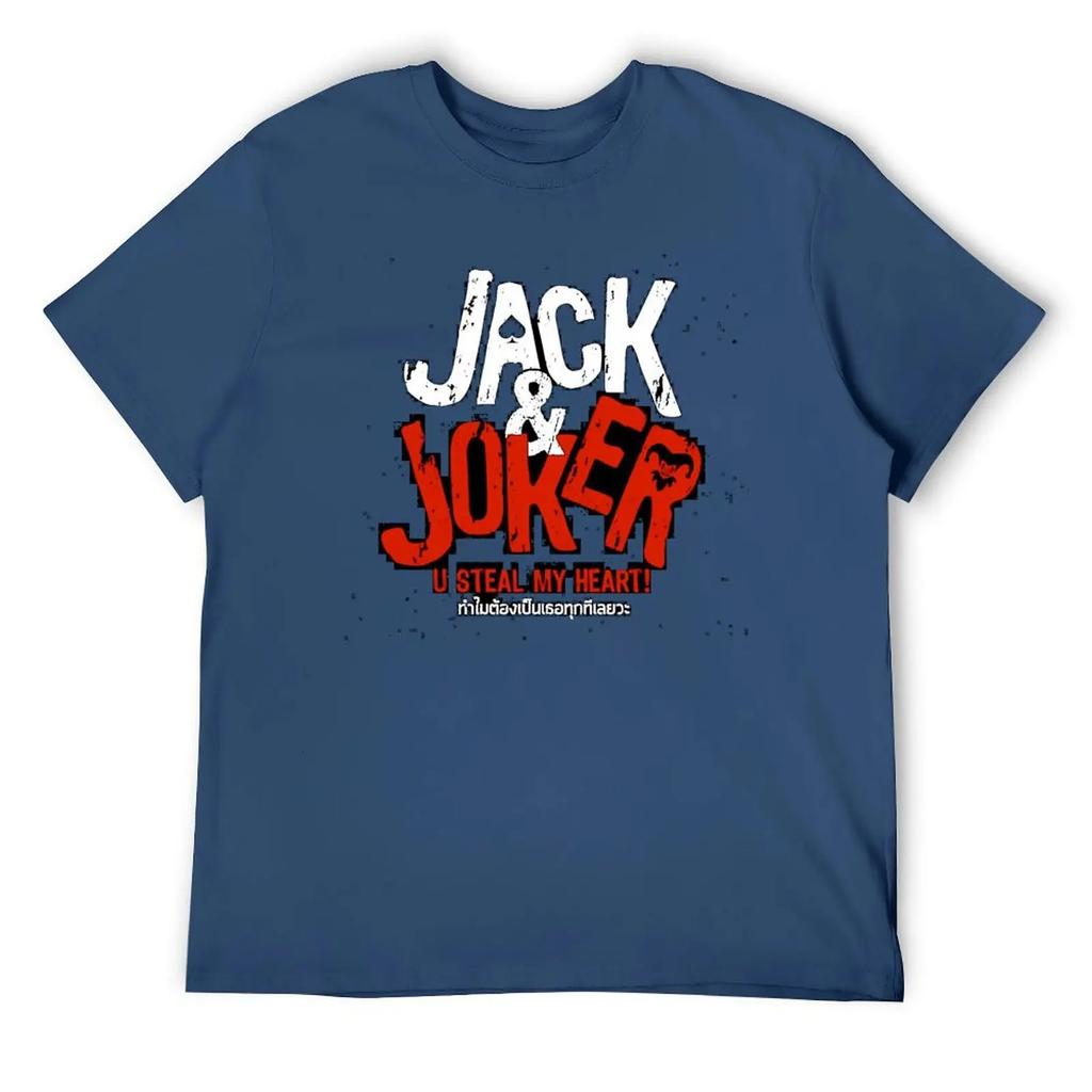 Jack and Joker: U Steal My Heart!  BL Series Thai YinWar T-Shirt Blanks Korean Fashion Unisex Clothing 2025 New Model